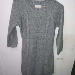 Long grey sweater S